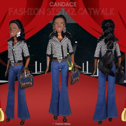 Candace Doll Crop Top & Flares