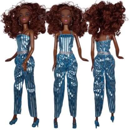 Uhuru Doll Stripe Jumpsuit - Image 2