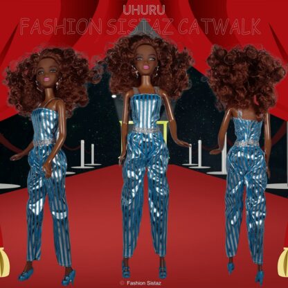 Uhuru Doll Stripe Jumpsuit